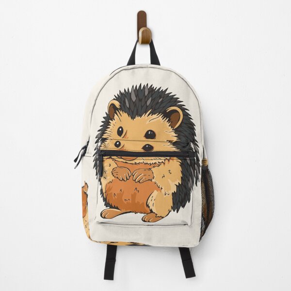Item preview, Cute Cartoon Hedgehog Illustration in Warm Woodland Style designed and sold by Mariia Berezhna.