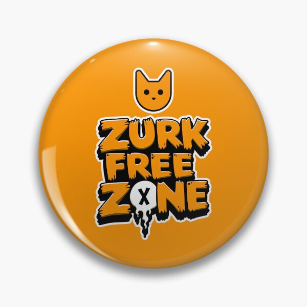 Item preview, Zurkless Neon City - Cat Survivor art for Stray Gaming Fans (Orange) designed and sold by SlightlyUnreal.