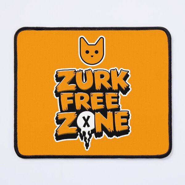 Item preview, Zurkless Neon City - Cat Survivor art for Stray Gaming Fans (Orange) designed and sold by SlightlyUnreal.