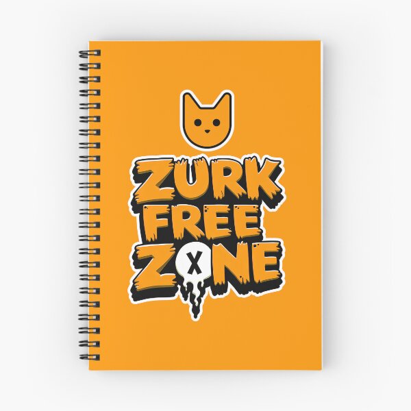 Item preview, Zurkless Neon City - Cat Survivor art for Stray Gaming Fans (Orange) designed and sold by SlightlyUnreal.
