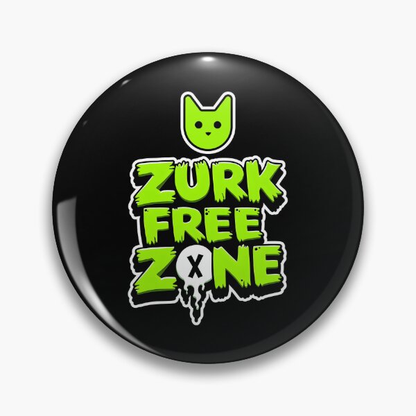Item preview, Zurkless Neon City - Cat Survivor art for Stray Gaming Fans (Green) designed and sold by SlightlyUnreal.