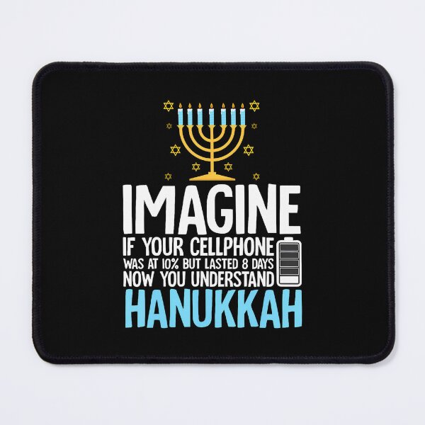 Item preview, Hanukkah Imagine Your Cellphone Chanukah Jew Men Women Kids designed and sold by MonicaSophie.