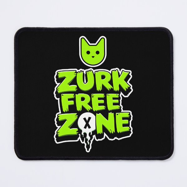 Item preview, Zurkless Neon City - Cat Survivor art for Stray Gaming Fans (Green) designed and sold by SlightlyUnreal.