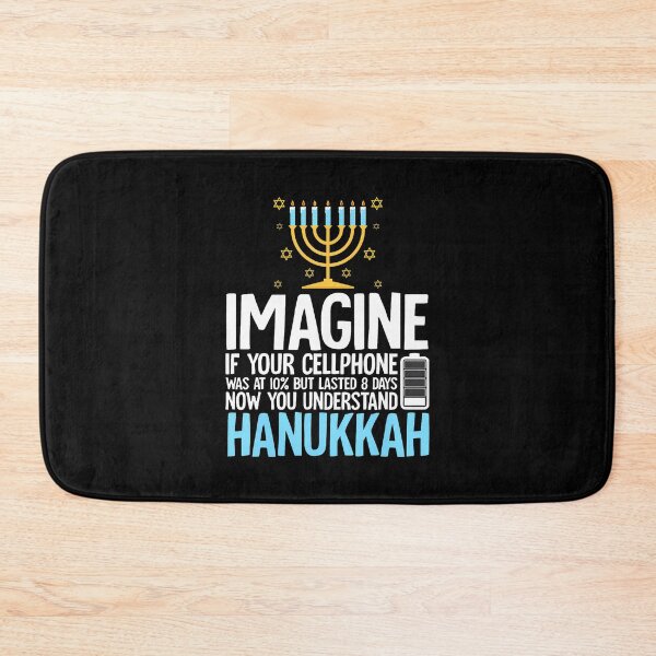 Item preview, Hanukkah Imagine Your Cellphone Chanukah Jew Men Women Kids designed and sold by MonicaSophie.