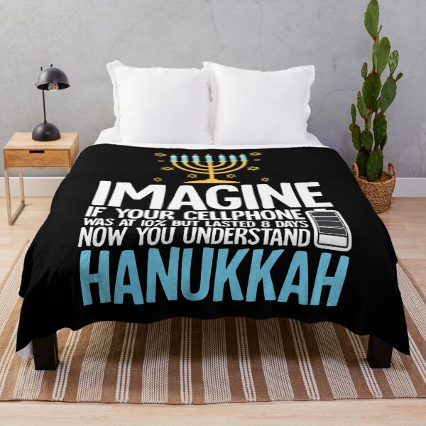 Item preview, Hanukkah Imagine Your Cellphone Chanukah Jew Men Women Kids designed and sold by MonicaSophie.