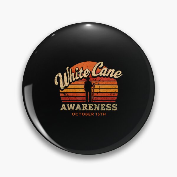 Item preview, White Cane Awareness Day Blind Low Vision Visual Braille designed and sold by JosephineSarah.