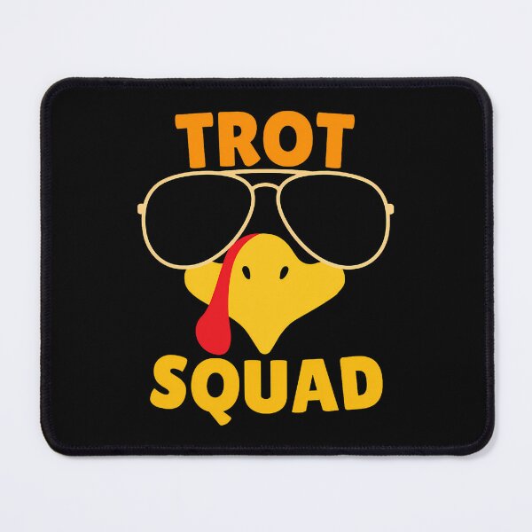 Item preview, Cute Trot Gobble Squad 80s Happy Thanksgiving Fall designed and sold by CalvinVanAuken.