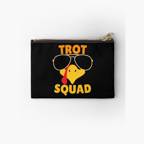 Item preview, Cute Trot Gobble Squad 80s Happy Thanksgiving Fall designed and sold by CalvinVanAuken.