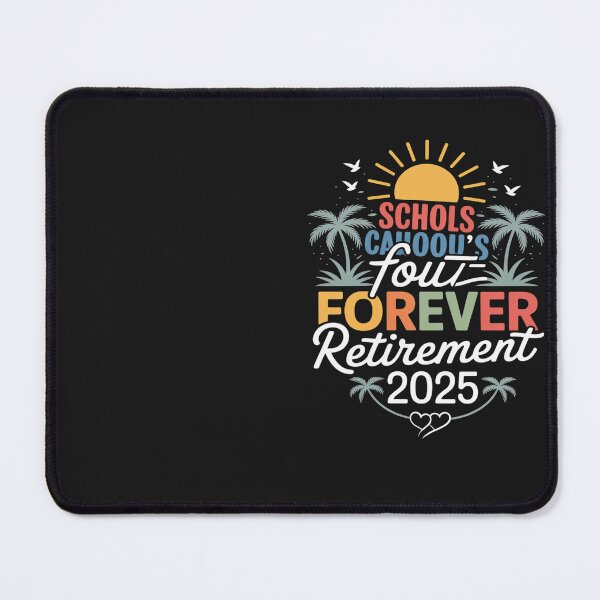 Item preview, Groovy School's Out Forever Retirement 2025 Retired Teacher designed and sold by Eskomeranola.