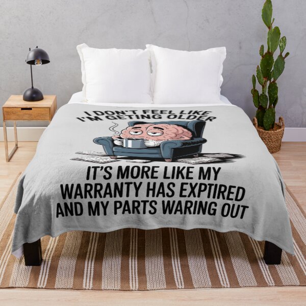 Item preview, Tired Brain Getting Older - Warranty Expired Mental Burnout designed and sold by ToggleBet.