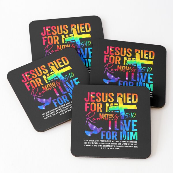 Item preview, Jesus Died For Me Now I Live For Him Christian designed and sold by RebeccaCelia.