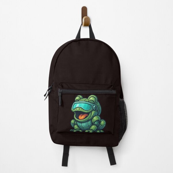 Item preview, Futuristic Robo-Frog Caricature designed and sold by Tadeusz1.
