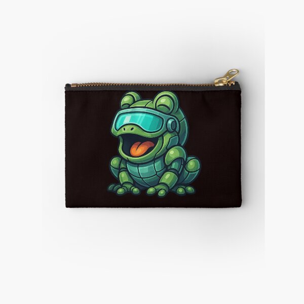 Item preview, Futuristic Robo-Frog Caricature designed and sold by Tadeusz1.