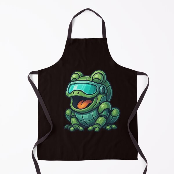 Item preview, Futuristic Robo-Frog Caricature designed and sold by Tadeusz1.