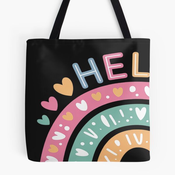 Item preview, Hello Third Grade Back To School 3rd Grade Teacher Rainbow designed and sold by Eskomeranola.