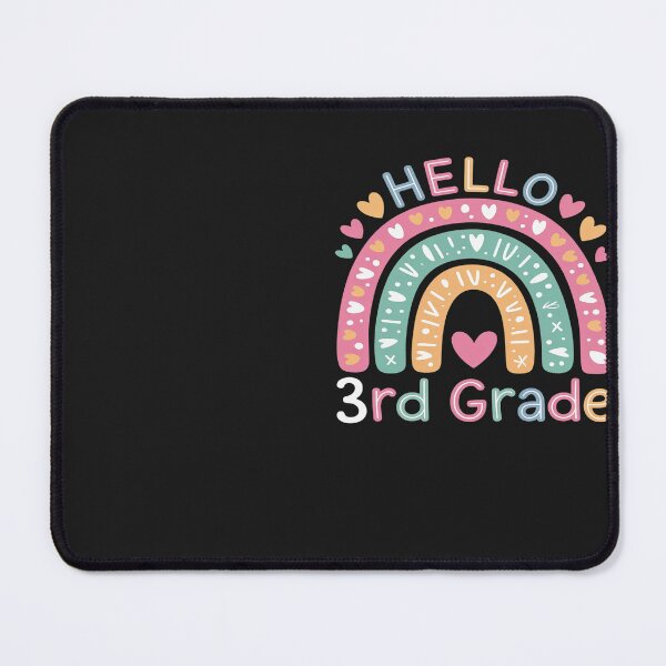 Item preview, Hello Third Grade Back To School 3rd Grade Teacher Rainbow designed and sold by Eskomeranola.