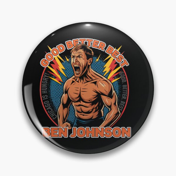 Item preview, Ben Johnson Good Better Best Chicago Football designed and sold by Blanca1shop.