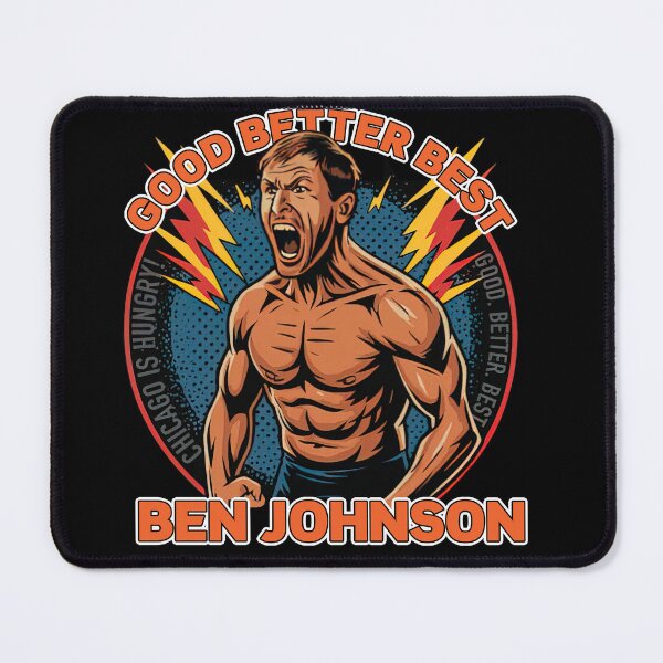 Item preview, Ben Johnson Good Better Best Chicago Football designed and sold by Blanca1shop.