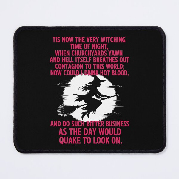 Item preview, Tis Now The Witching Time of Night Shakespeare designed and sold by ToggleBet.