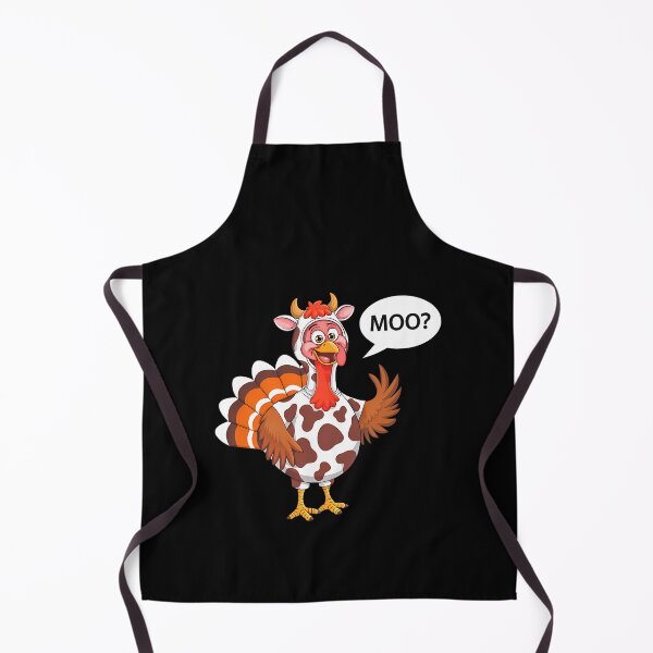Item preview, Day Turkey Festive 90s Funny Moo Cow Thanksgiving Holiday designed and sold by rebeccathanuos.