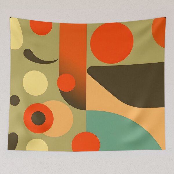 Item preview, Retro Mid Century Modern Pattern  designed and sold by GraphicsClub.