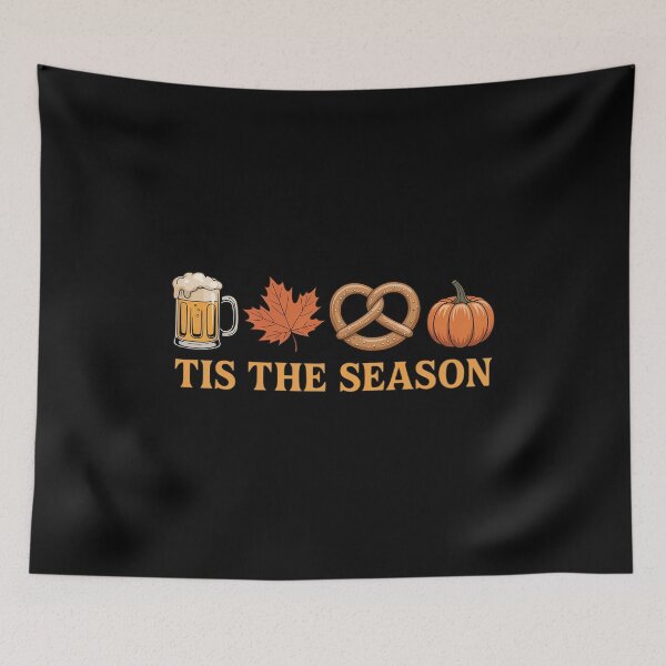 Item preview, Tis The Season Pumpkin Beer Pretzel Fall Oktoberfest designed and sold by ToggleBet.