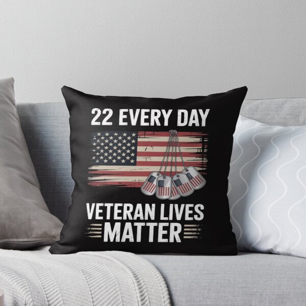 Item preview, 22 Every Day Veteran Lives Matter Suicide Awareness designed and sold by demarioTTS.