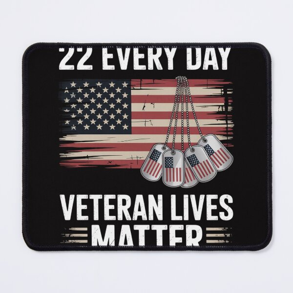 Item preview, 22 Every Day Veteran Lives Matter Suicide Awareness designed and sold by demarioTTS.