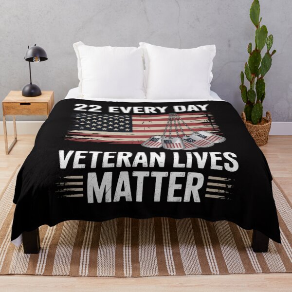 Item preview, 22 Every Day Veteran Lives Matter Suicide Awareness designed and sold by demarioTTS.