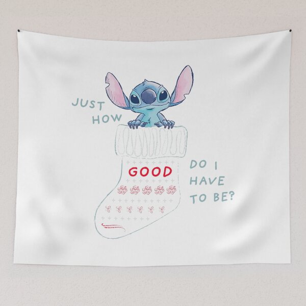 Item preview, Stitch Just How Good Do I Have To Be Funny Christmas Quote designed and sold by JeanSeth.