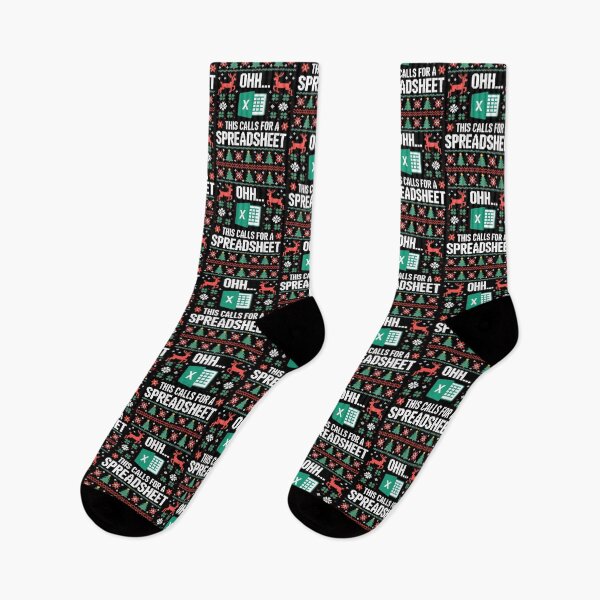 Item preview, Spreadsheet Fashion Calls Holiday Funny Christmas Nerd This Classic For Oh designed and sold by JasonCorvar.
