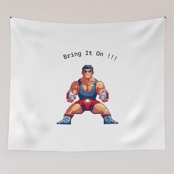 Item preview, Wrestler Pixel Art designed and sold by givememytees.