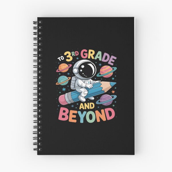 Item preview, To 3rd Grade And Beyond Astronaut Outer Space First Day designed and sold by BubblePancake.