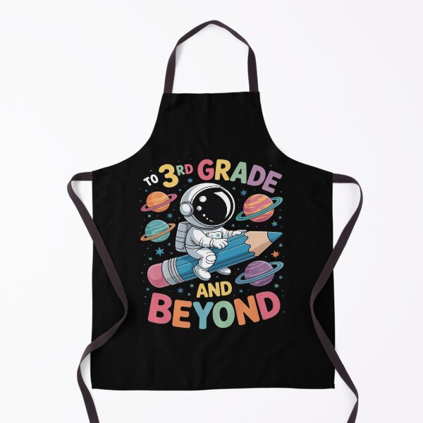 Item preview, To 3rd Grade And Beyond Astronaut Outer Space First Day designed and sold by BubblePancake.