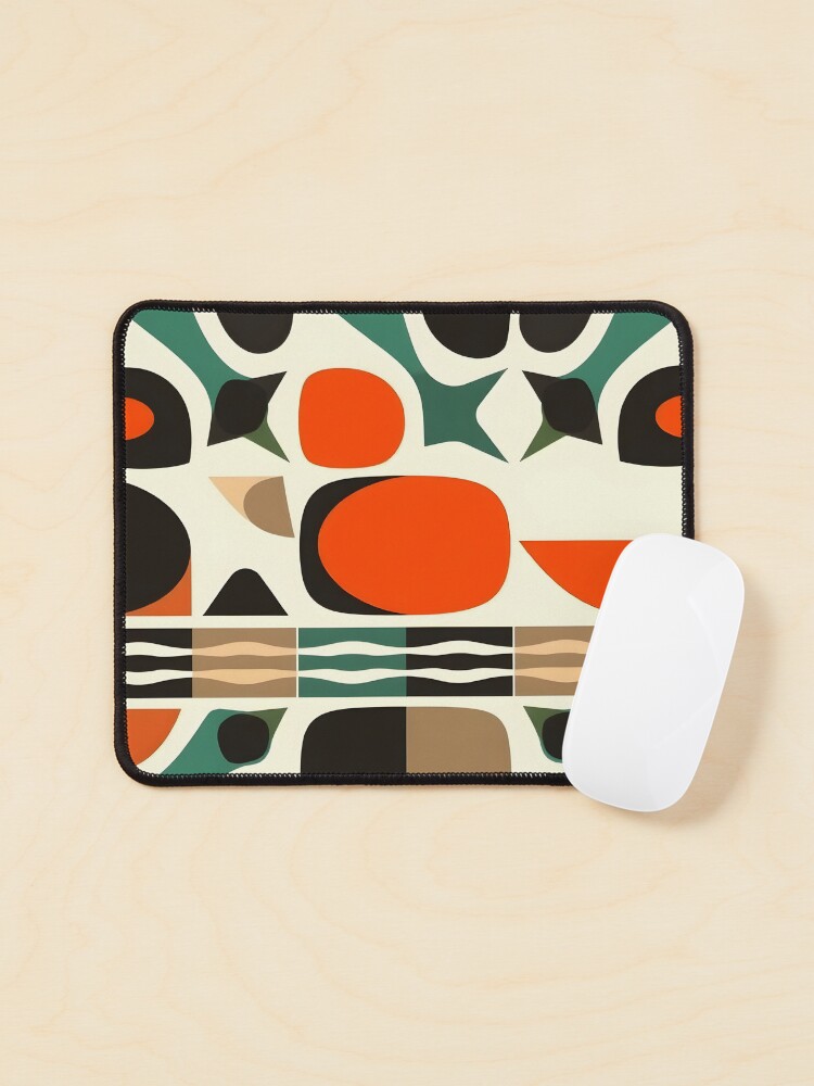 Thumbnail 1 of 5, Mouse Pad, Mid Century Modern Pattern designed and sold by GraphicsClub.