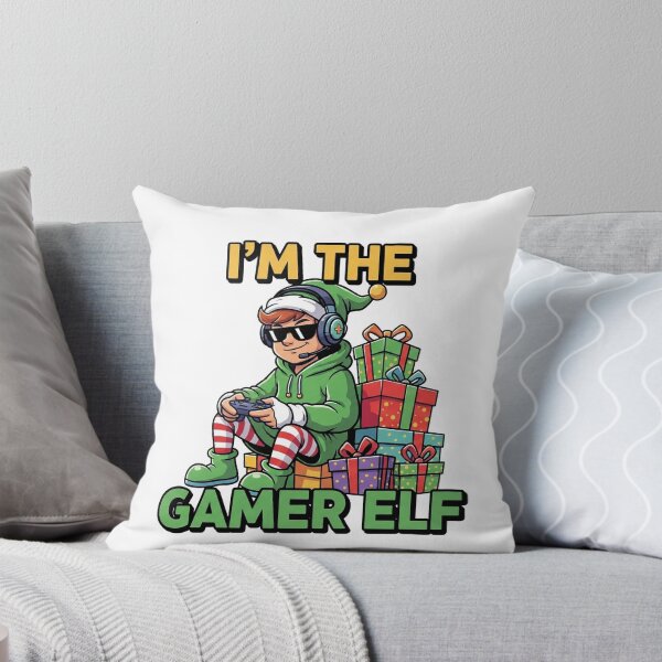 Item preview, I'm the Gamer Elf Christmas Gift designed and sold by FelixnRobinus.