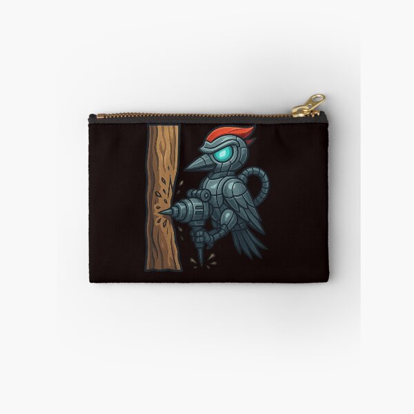Item preview, Futuristic Robo-Woodpecker with Pneumatic Hammer designed and sold by Tadeusz1.