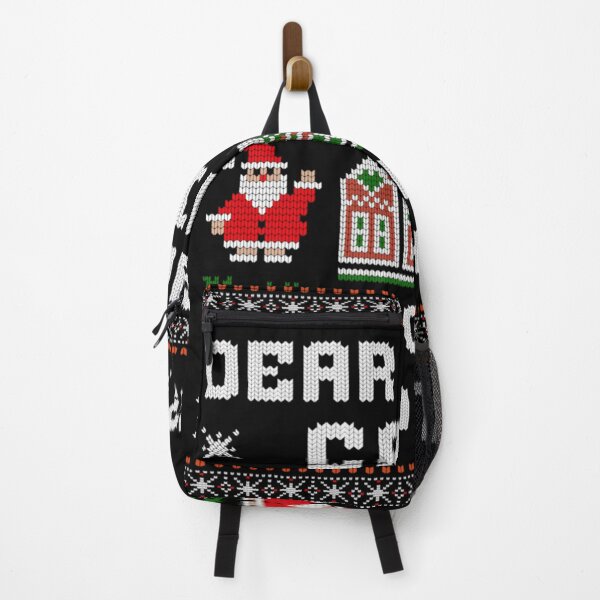 Item preview, Dear Santa Can I Work From Home Ugly Knitted Christmas Sweater designed and sold by Chaya Reid.