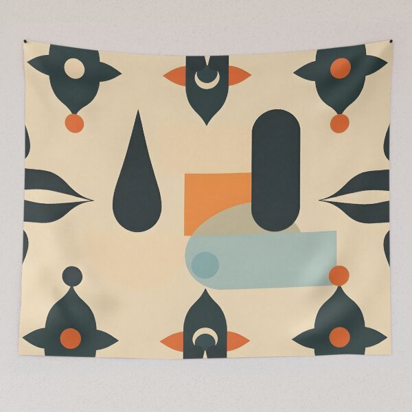 Item preview, Retro Mid Century Modern Pattern  designed and sold by GraphicsClub.