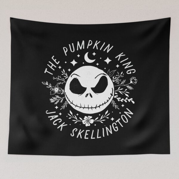 Item preview, Nightmare Before Christmas The Pumpkin King Floral  designed and sold by JeanSeth.