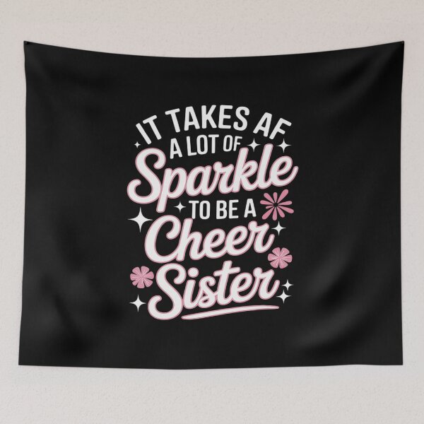 Item preview, To Be A Cheer Sister Of A Cheerleader Sister designed and sold by BubblePancake.