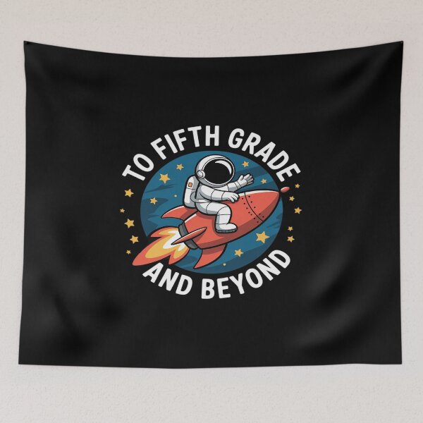 Item preview, to Fifth Grade and Beyond Boys Space Lover Astronaut School designed and sold by BubblePancake.