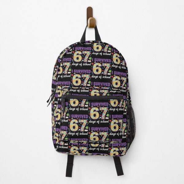 Item preview, Meme 67 I Teacher School of Student Classic Survived Funny Days 67 designed and sold by SteveSaccoro.