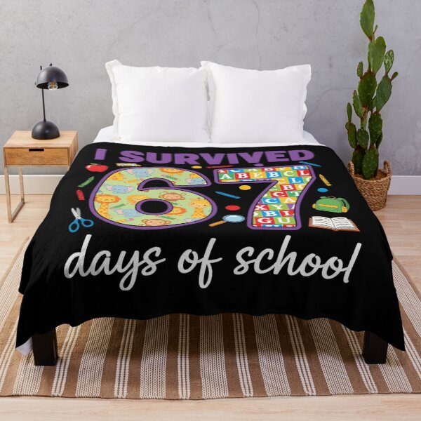 Item preview, Meme 67 I Teacher School of Student Classic Survived Funny Days 67 designed and sold by SteveSaccoro.