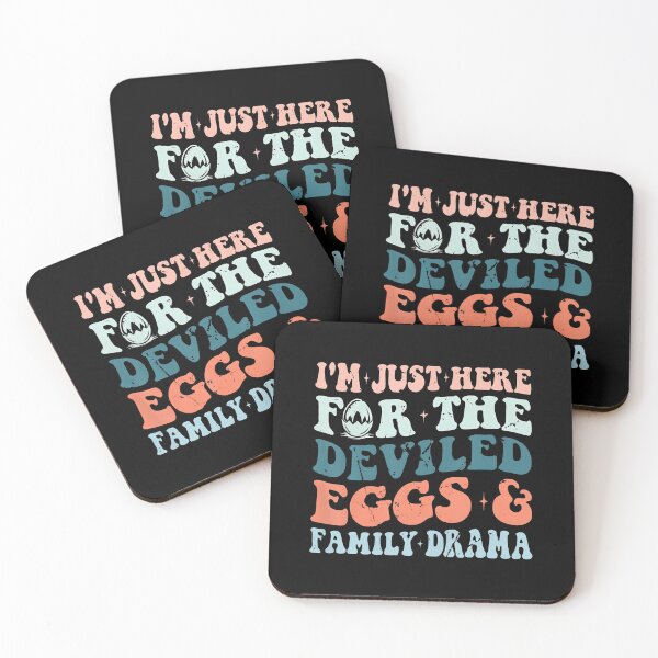 Item preview, I'M Just Here For The Deviled Eggs  Family Drama Funny designed and sold by TeresaLaurie.