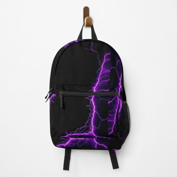 Item preview, Electric Purple Energy Frame – Futuristic Lightning Border Background designed and sold by PixelVibe782.