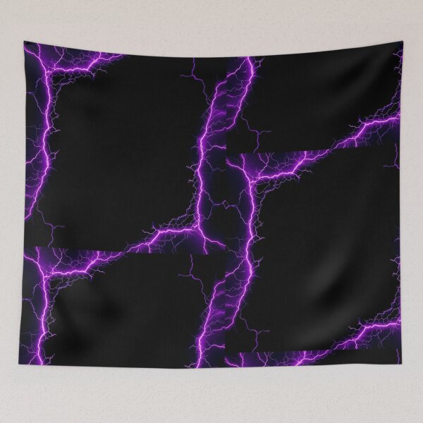 Item preview, Electric Purple Energy Frame – Futuristic Lightning Border Background designed and sold by PixelVibe782.