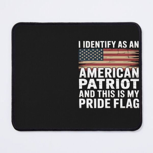 Item preview, I Identify As An American Patriot This Is My Pride Flag designed and sold by Eskomeranola.