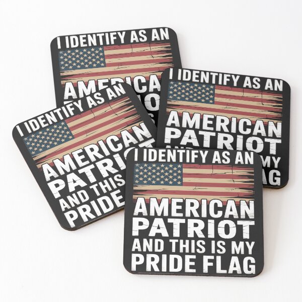Item preview, I Identify As An American Patriot This Is My Pride Flag designed and sold by Eskomeranola.