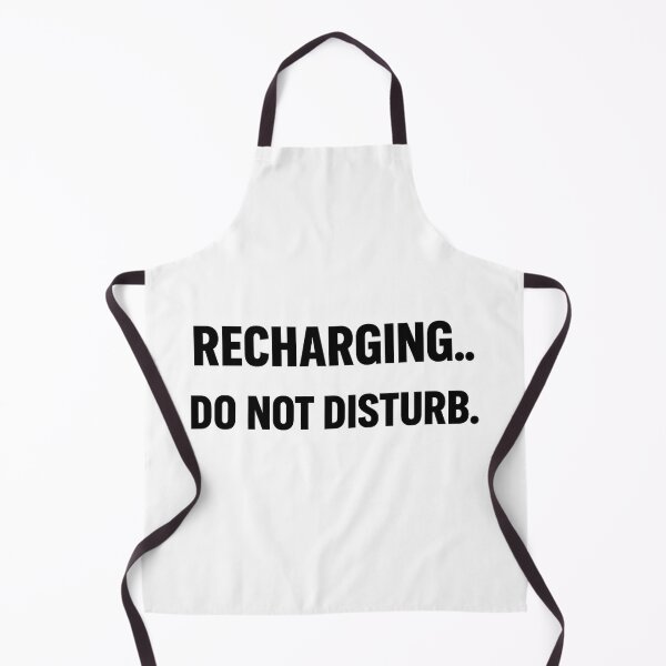 Item preview, Recharging… Do Not Disturb – Minimalist Meme Quote designed and sold by kimkosovo.